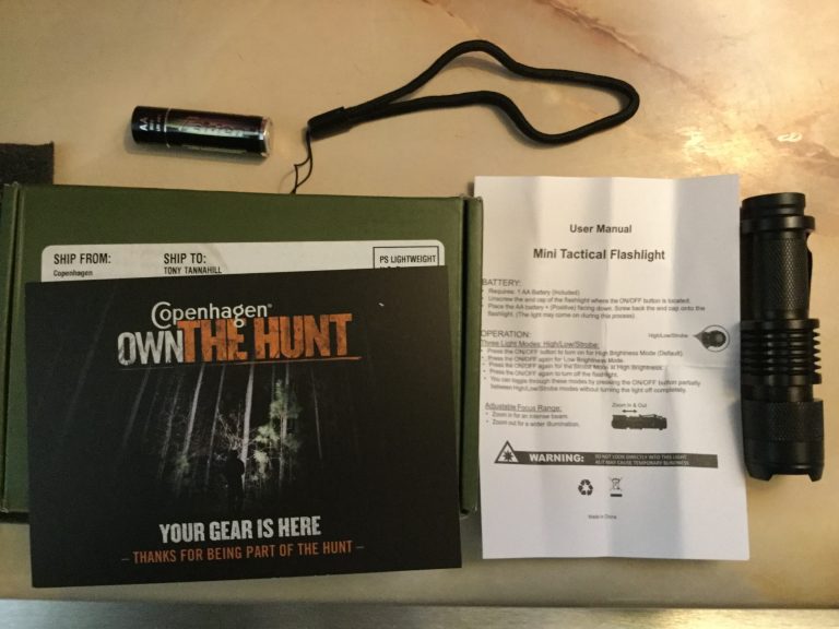 Free Flashlight from Copenhagen