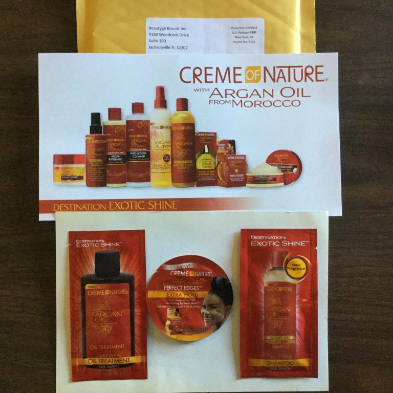 Free #CremeofNature samples