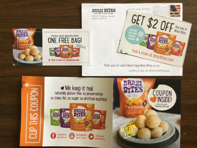 Free BRAZI BITES Brazilian Cheese Bites Coupon