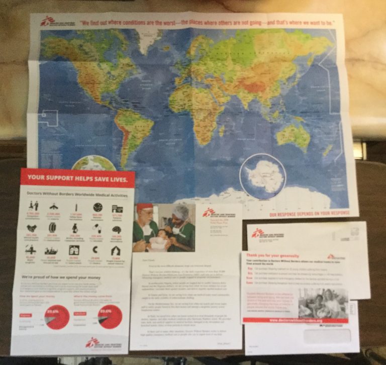 📬💒 Thank you very much Doctors Without Borders for our Poster Kit 📊📌from Doctors Without Borders ✝️🎃
