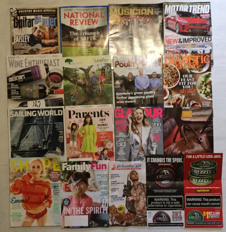 📬11-09-2017 Free Mail 🎧 Guitar Player 🤹🏻‍♂️ National Review 🥁Electronic Musician 🚗Auto Trend 🍾Wine Enthusiast 🌲Leaflet 🐓WATT Poultry USA 🍒Diabetic Living ⛵️Sailing World 👨‍👨‍👧‍👦Parents 🤦🏼‍♀️Glamour 🎁More&Giles 👙Shape 🛷Family Fun 🔫Pyramid Air Gun Mall 🦍Grizzly Coupons 📚