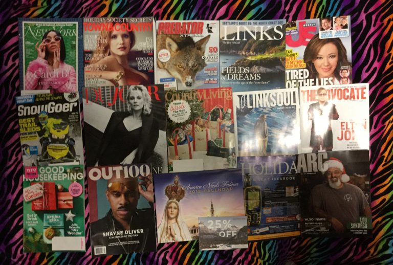 📬 11-20-17 Free Mail 🗽New York ⛄️Town&County 🐾 Predator Extreme 🐲Links 🎄US weekly ❄️ Snow Goer 🤦🏼‍♀️ Dujour 🐷Country Living 👕LinkSoul 🤷🏻‍♂️The Advocate 🎁Good Housekeeping  👨🏿‍✈️ OUT 💯 America Needs Fatima United By Blue 🌳Forestry Suppliers ⚡️ARC 📚