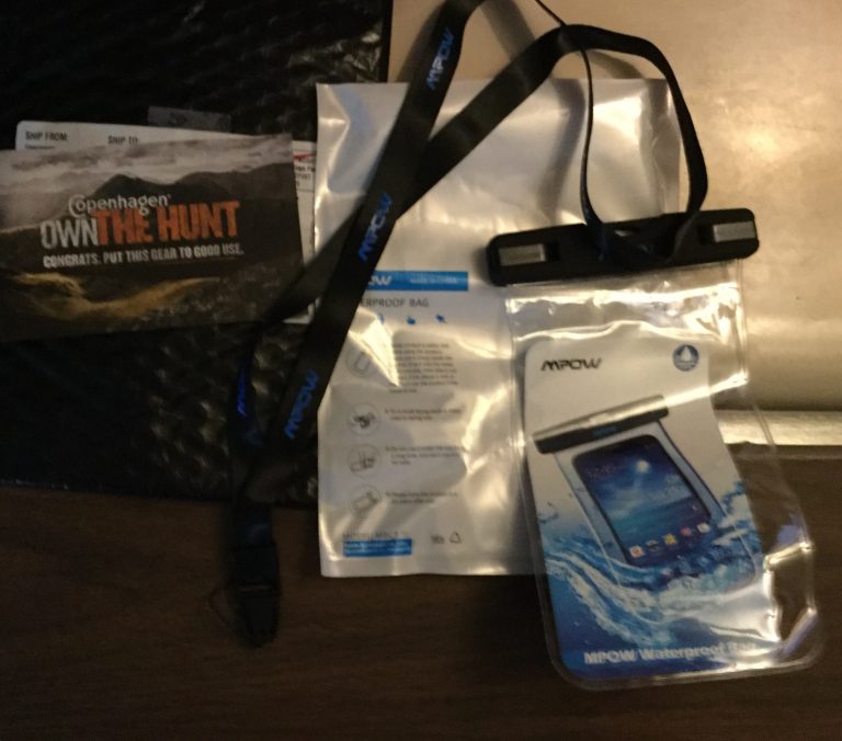 Free MPOW waterproof Bag from #Copenhagen Hunt the Hunt