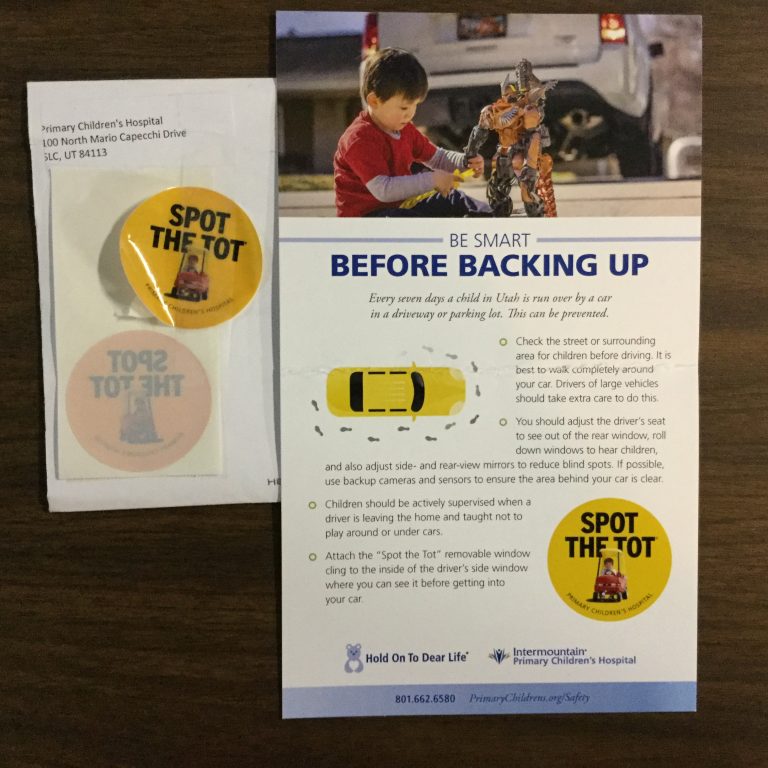 Free Spot The Tot Stickers