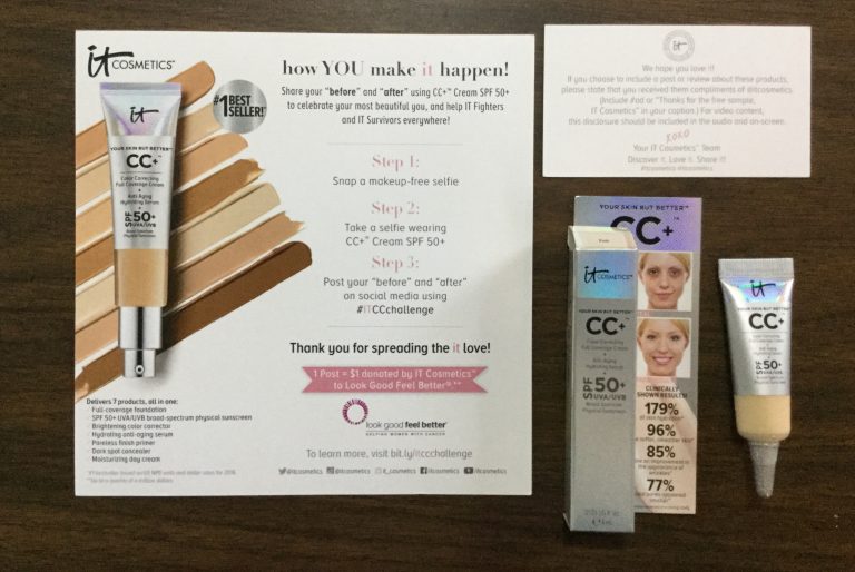 Free Itcosmetics   CC SPF coverage cream