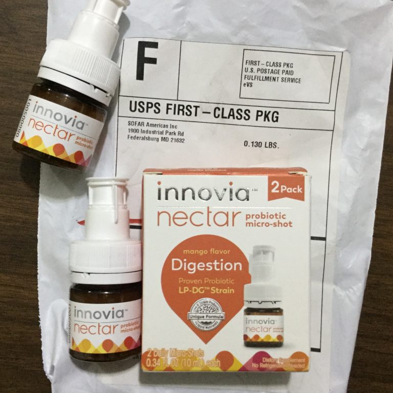 Free InnoviaNectar Probiotics micro shot samples