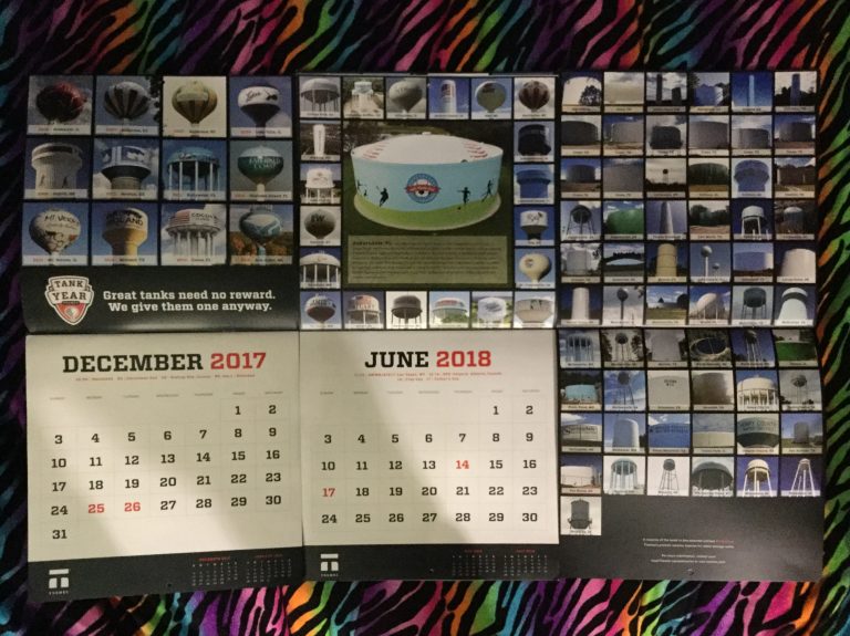 Free 2018 Tnemec’s Annual Tank of the year contest Calendar