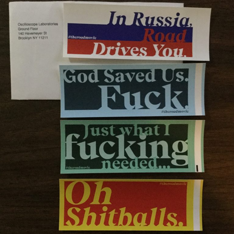 Free Stickers from Oscilloscope Laboratories