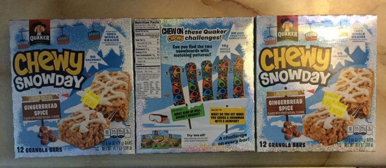 Free Quaker Chewy Bars