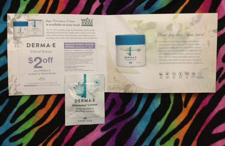 Free DERMA-E Psorzema Cream sample