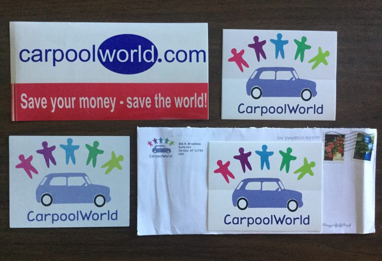 Free Carpool World  Stickers & Magnet