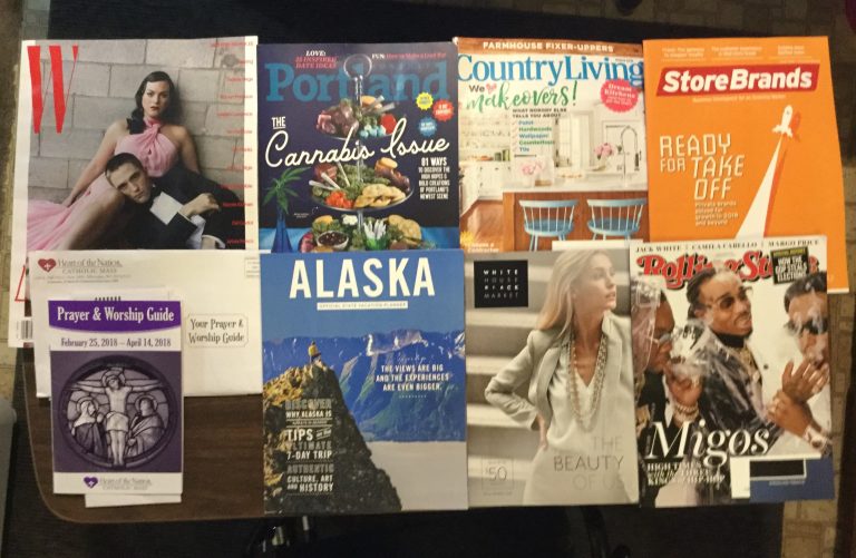 📬 02-02-2018 Free Mail 👪 W 🌎 Portland monthly 🐄 Country Living 🛍 Store Brands ⛪ Heart of the Nation ⛄ Alaska 🎽 White House Black Mark  💎 Rolling Stone 📚