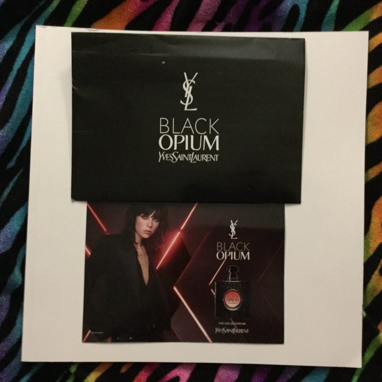 Free Yves Saint Laurent Black OPIUM Fragrance Sample