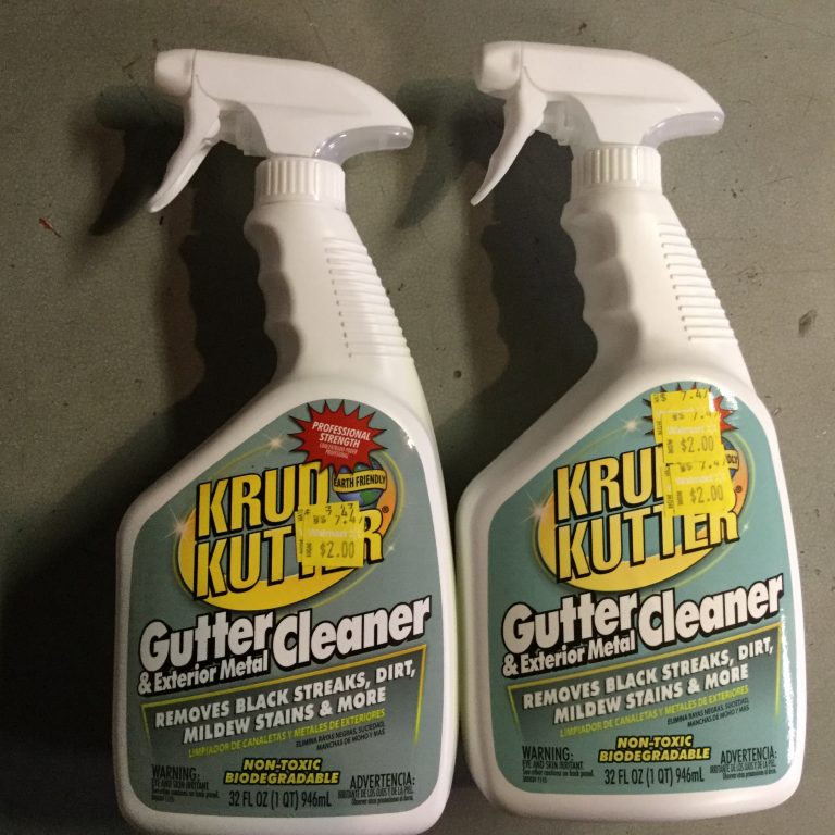 Free KRUD KUTTER Professional Strength Gutter Cleaner and Exterior Metal cleaner at Walmart