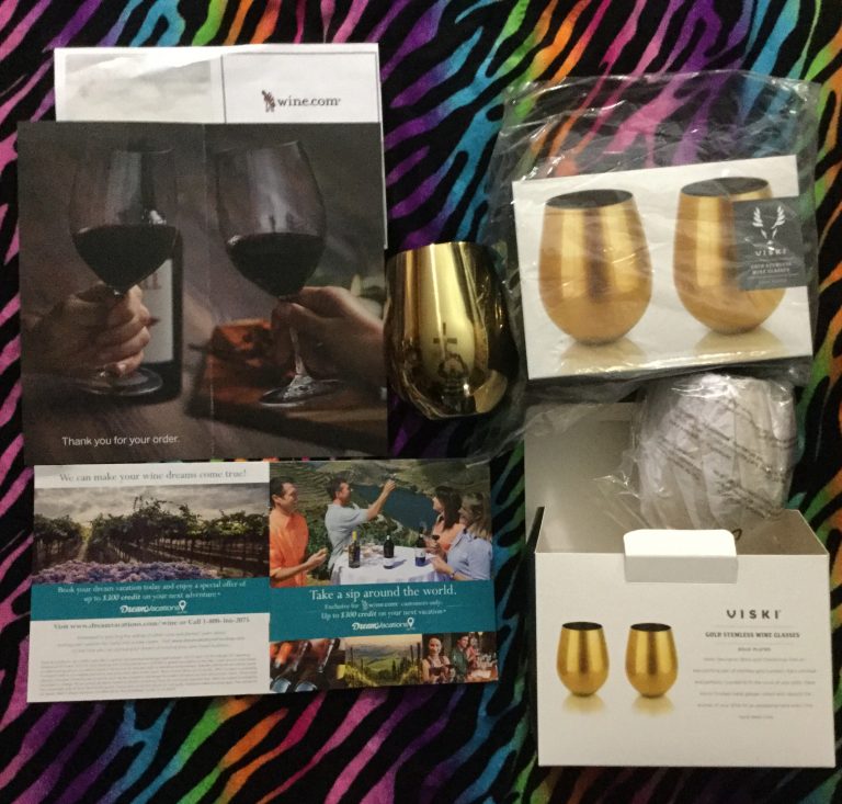 Wine.com order from Hallmark Channel USA  and #Wine.com promotion