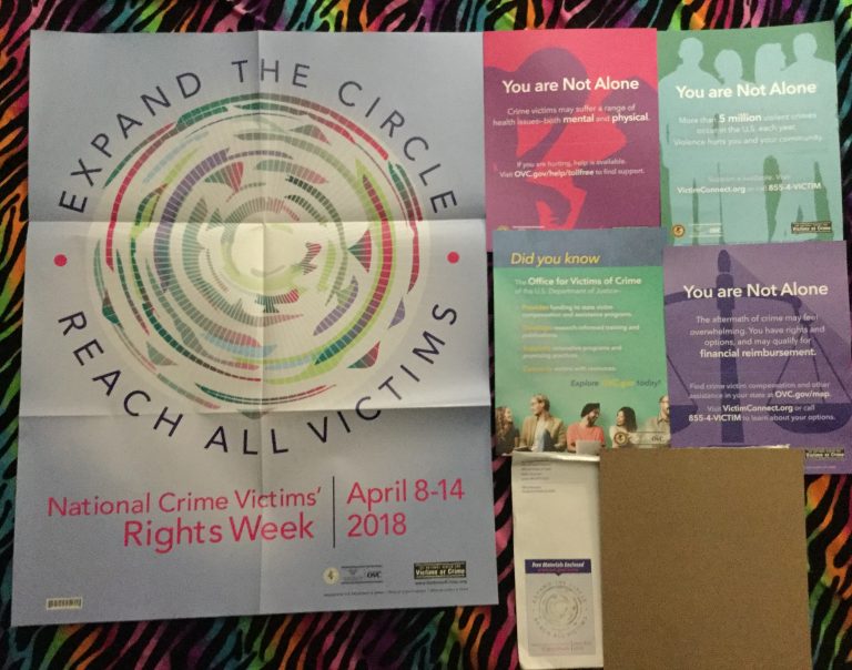 Free  National Crime Victims Rights Week posters