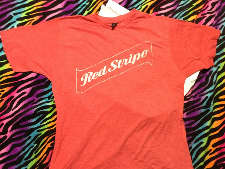 won a Red Stripe t-shirt in the Red Stripe Skip Winter promotion