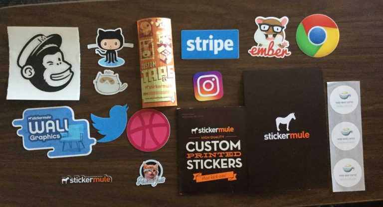 Free Stickers from Sticker Mule