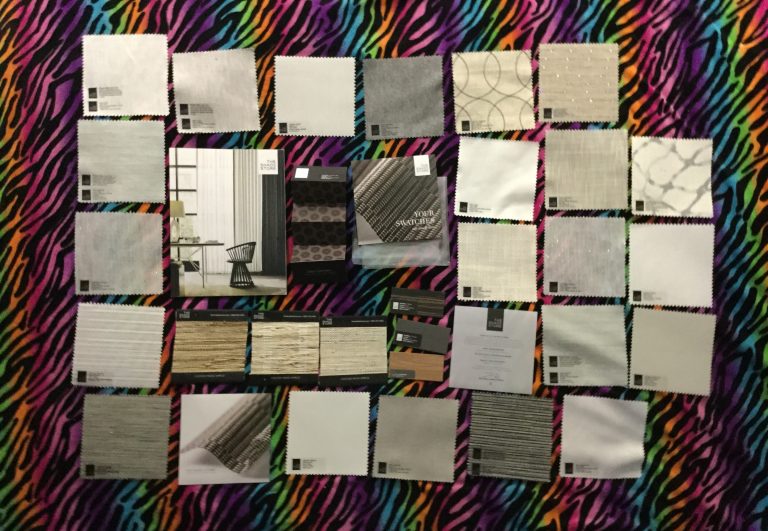 Free Shade Store window covering samples