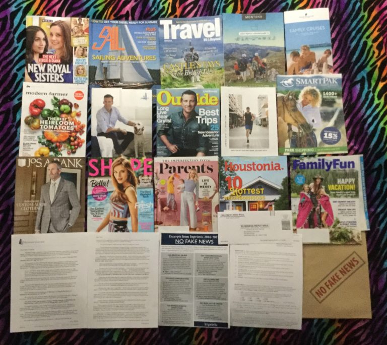 📬 03-12-2018 Free mail 🏇 US weekly⛵ Sail 🗺 Travel 50 & Beyond   🌎 Montana guide 🚢Holland America Line Family Cruises 🍅 Modern Farmer 👕 Johnnie-O 🐨 Outside 🏃 RHONE 🏇 SmartPak 🕴JoS Bank 👙Shape 👫 Parents 📕 Houstonia 10 🎢 Family Fun 🏫 Hillsdale Collage news letter 📚