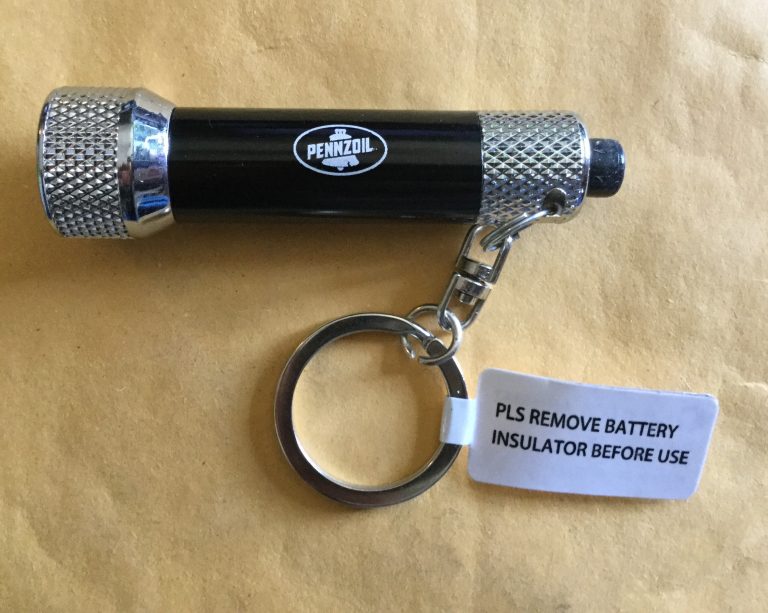 Free Pennzoil Key Chain