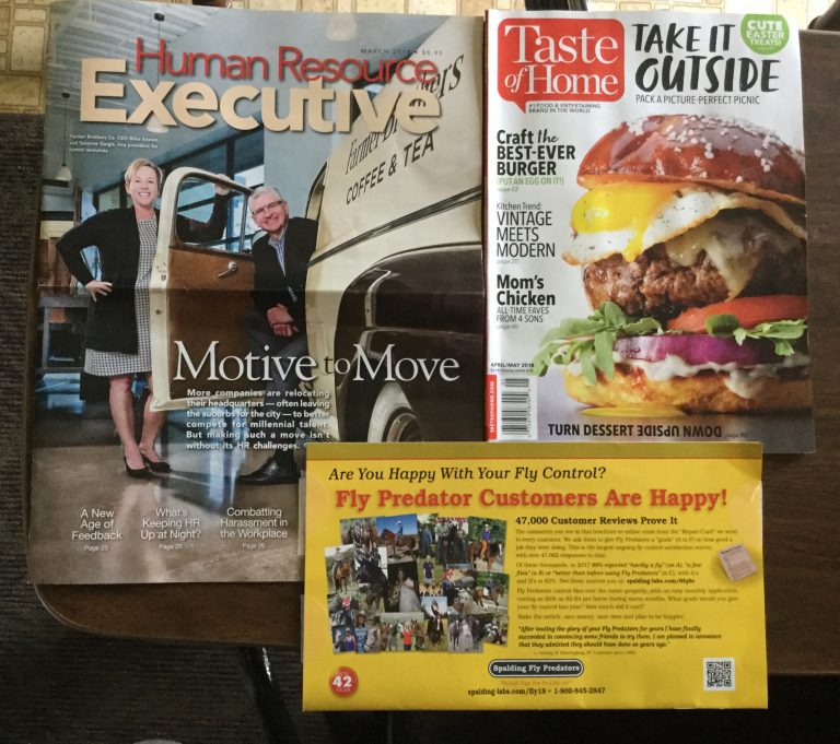 📬 03-17-18 Free mail 🚛 Human Resource Executive 🍔 Taste of Home 🐎 Spalding Fly Predators 📚