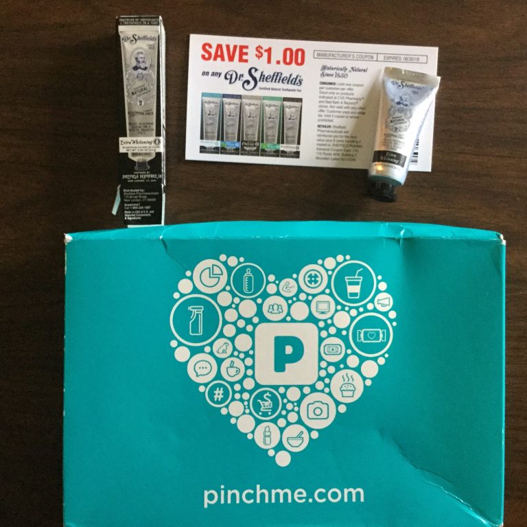 Free Dr. Sheffield’s Certified Natural Toothpaste