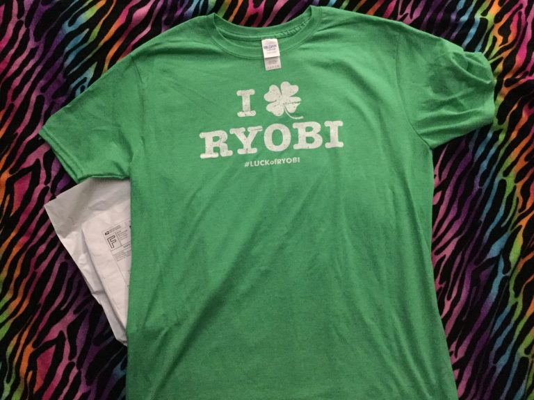 Free Ryobi T-shirt