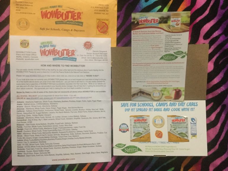 Free Wowbutter sample