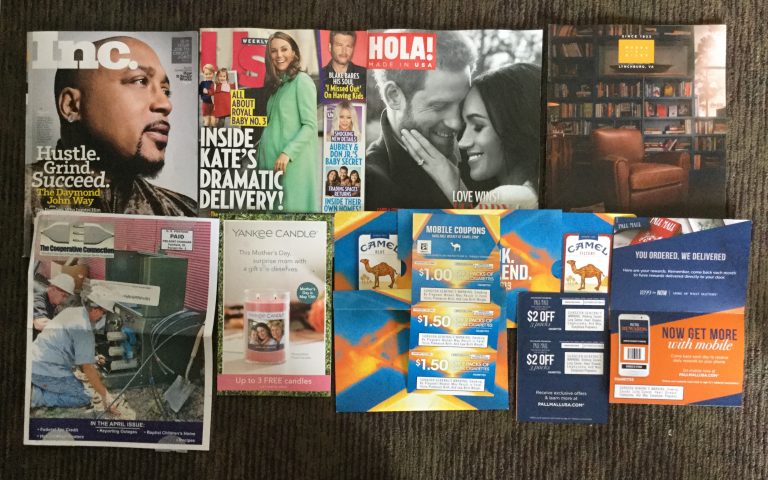 📬 04-03-2018 Free mail 🐌 Inc. 👪 US weekly 🌟 HOLA ! 👜 Moore & Giles 🔌 The Cooperation Connection 🕯Yankee Candle 🐪 Camel 🚬 PALL MALL coupons 📚