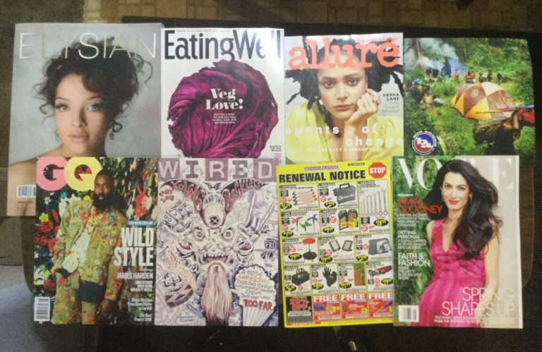 📬 04-24-2018 Free mail 👙 ELYSIAN 🎂 Eating Well 👧 Allure ⛺ Big Agnes 🕴GQ 🔌 Wired 🛠 Harbor Freight 👗 Vogue 📚