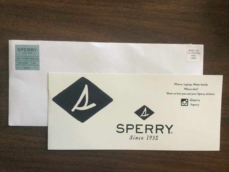 Free Sperry Stickers