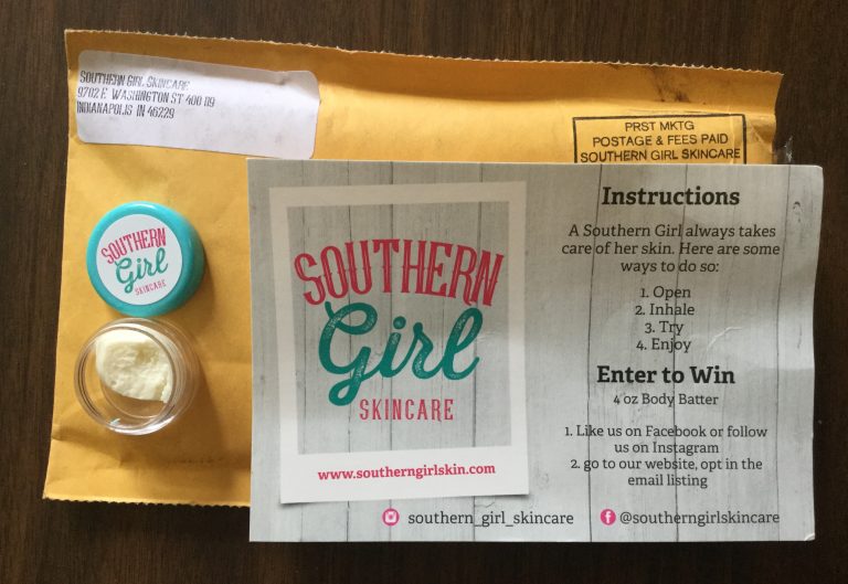Free Southern Girl Skincare Sample