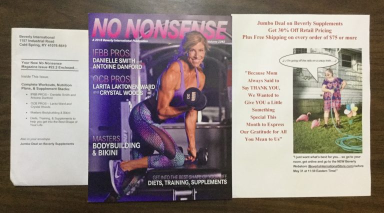 Free Nonsense fit magazine