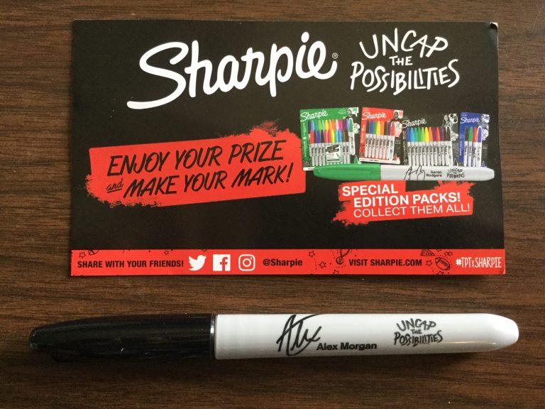 Special Edition Sharpie marker win from #Sharpie Uncap The Possibilities Instant Win Game