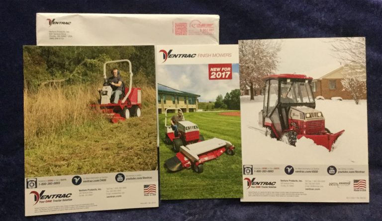 📬 🚜 Ventrac Tractor and Finish Mower guide 📚 🏖