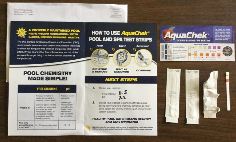 Free AquaChek Clean & Healthy Water Test Strips