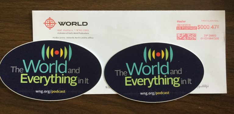 Free The World and Everything in it Stickers