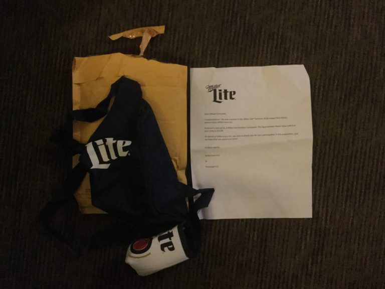 Miller lite summer 2018 instant win game Win