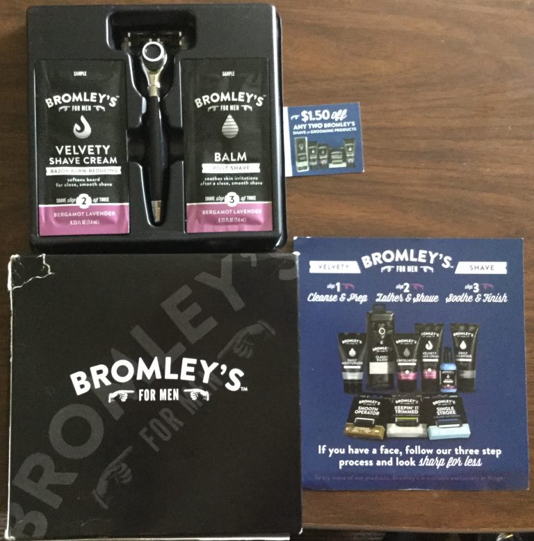 Free Bromley’s shaving kit