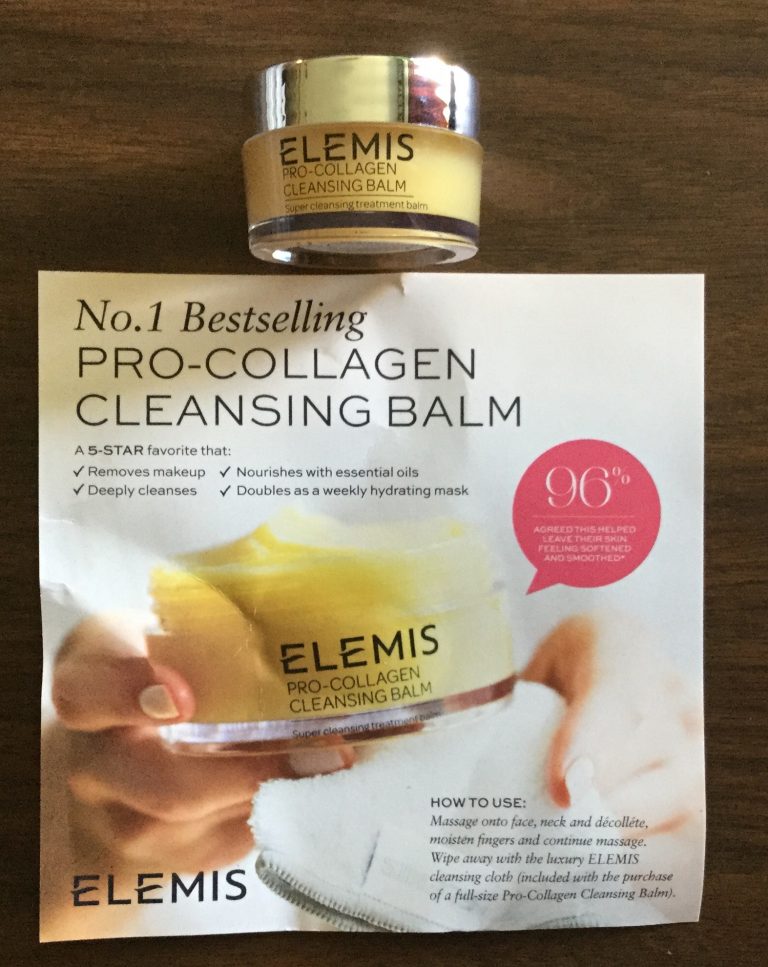 Free Elemis Pro-Collagen Cleansing Balm