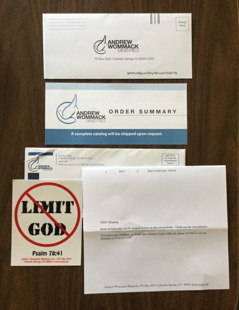 Free Don’t Limit God Sticker