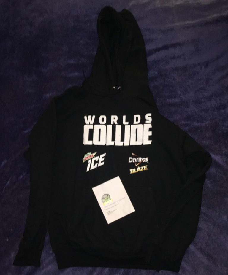 Free Hoodie from Mt Dew