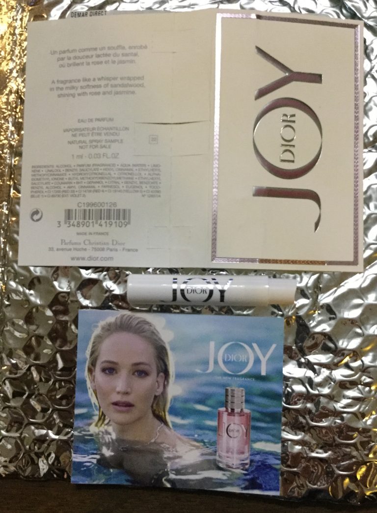Free Joy by Dior Fragrance Sample
