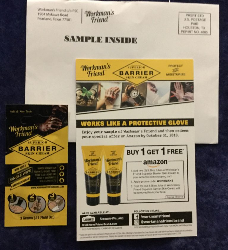 Free Workman’s Friend Sample