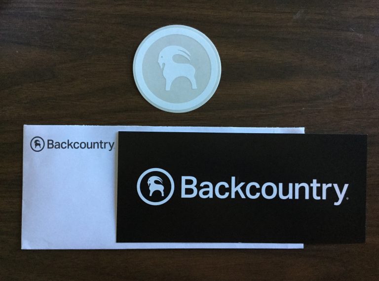 Free Backcountry Goat Sticker