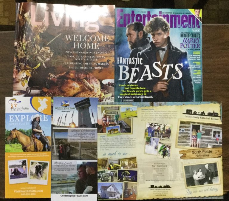 🎃 10-13-2018 FREE mail 👻 Martha Stewart Living 📽 Entertainment weekly 🗺 North Platte travel guide 📚