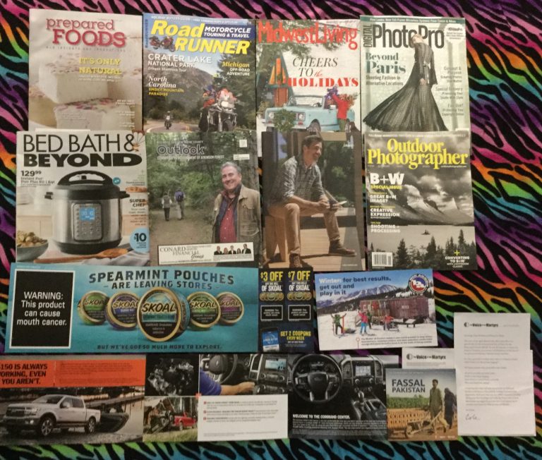 📫 10-31-2018 FREE mail 🎂 Prepared Foods 🏍 Road Runner 🎄 Midwest Living 📸 Digital Photo Pro 🛏 Bed Bath & Beyond 🎃 The Wayne County Outlook 👕 Johnnie- O 📷 Outdoor Photographer 💀 Skoal coupons 🏂 Big Agnes 🚚 Ford F-150 buyers guide 🌐 The Voice of the Martyrs DVD 📀