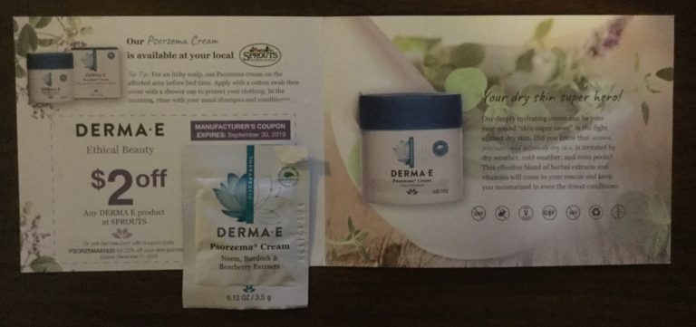 Free DermaE Psorzema Cream Sample