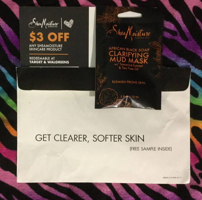 Free SheaMoisture African Black Soap Clarifying Mud Mask